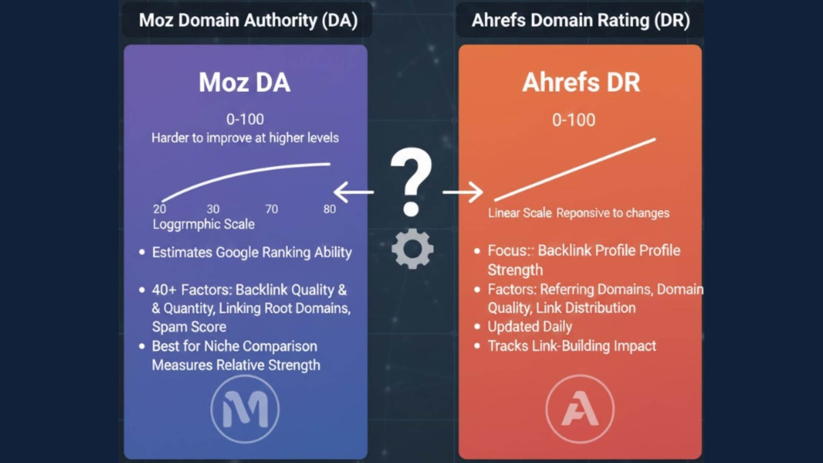 How Does Ahrefs DR Compare to Moz DA